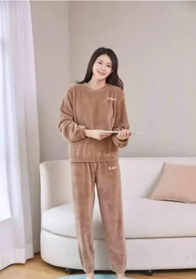 Winter Night Suit for Women/Thermal Set For Women