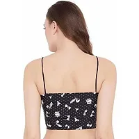 Under Secret Women Cotton printented Everyday Lightly Padded Bra Pack of 2 (Brown-Black)-thumb4