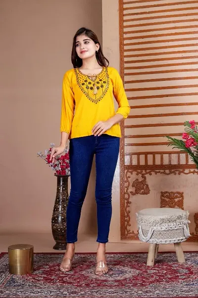 Classic Rayon Top for Women