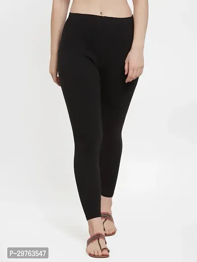 Lycra Leggings For Women (Black)