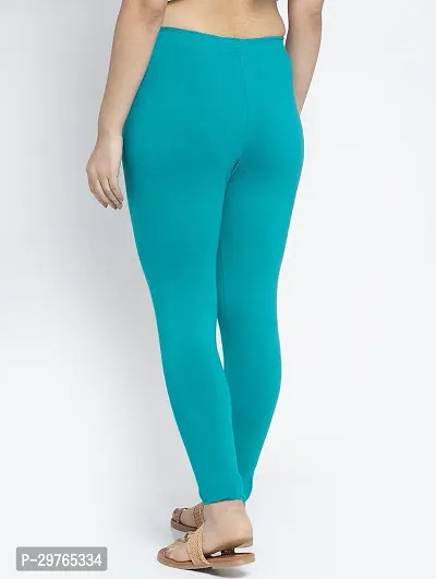 Lycra Leggings For Women (Turquoise)-thumb4