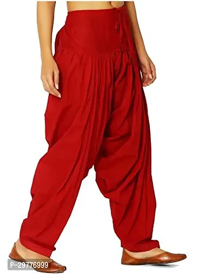 Patiala Salwar for Women (Red)-thumb2