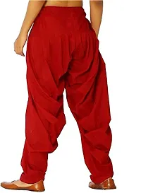 Patiala Salwar for Women (Red)-thumb2