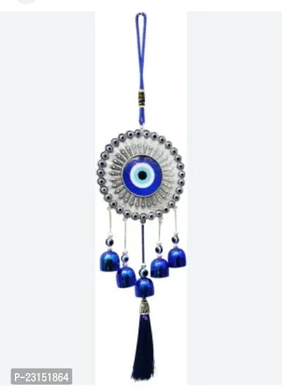 Big Evil Eye Protection Chakra Round Hanging for Car Door Office Hanging for Good Luck