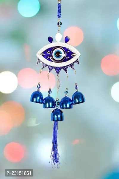 Blue Evil Eye Lucky Hanging Ornament Amulet for Car Home