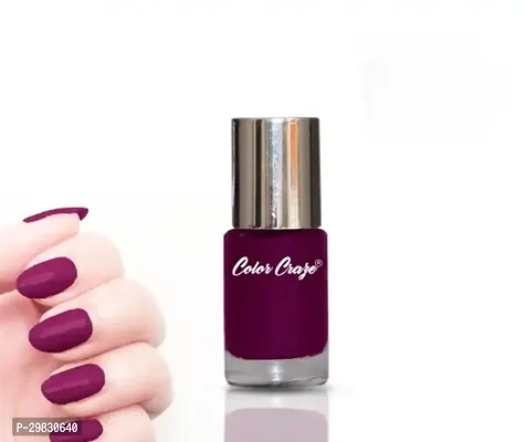 Color Craze Waterproof Nail Paint Color  Mauve 307-thumb0