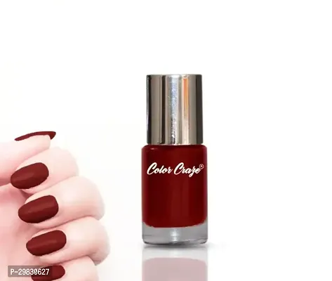 Color Craze Waterproof Nail Paint Color Maroon 330