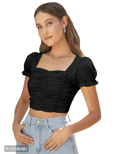 Fancy Polyester Tops For Women