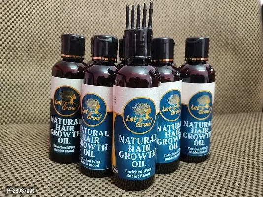 100 ml Rabbit blood infused herbal hair oil-thumb0