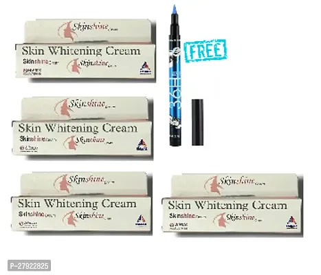 SKIN SHINE CREAM WITH BULE EYELINER PACK OF  4