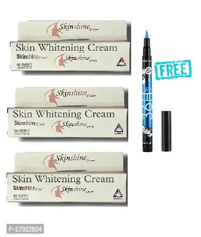 SKIN SHINE CREAM WITH BULE EYELINER PACK OF  3-thumb0