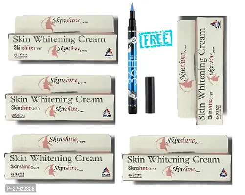 SKIN SHINE CREAM WITH BULE EYELINER PACK OF  5