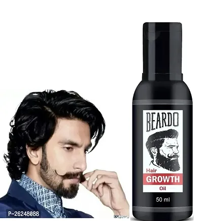 Beard Growth Oil for Strong and Healthy Beard Growth Hair Oil  (50 ml)-thumb0