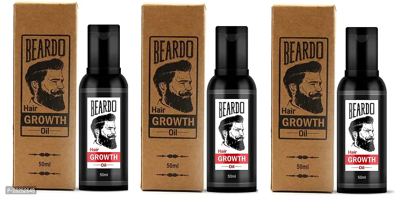 PROFESSIONAL  BEARDO HAIR GROWTH OIL FOR MEN PACK OF 3