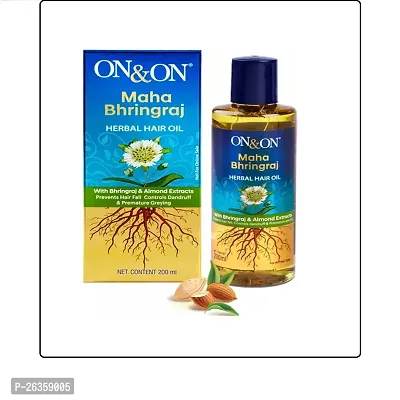 ON  ON OIL  MAHA BHRIGRAJ HERBAL HAIR OIL P1 200 ml-thumb0