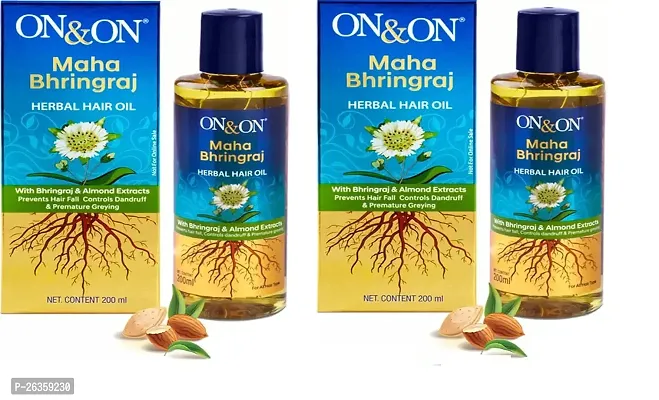 ON  ON OIL  MAHA BHRIGRAJ HERBAL HAIR OIL P2 200 ml