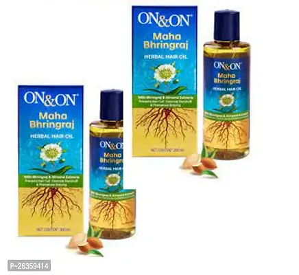 :ON  ON OIL  MAHA BHRIGRAJ HERBAL HAIR OIL P2 200 ml-thumb0