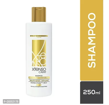 xtenso gold hair shampoo for smooth and stright hair