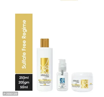 xtenso gold hair shampoo + mask + serum