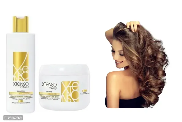 xtenso care gold  shampoo  mask