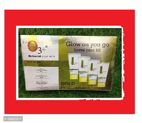 O3 REINVENT YOUR SKIN GOLD TUBE  FACIAL KIT FOR GLOWING SKIN PACK OF 1@-thumb0