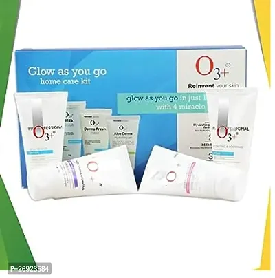 O 3+REINVENT YOUR SKIN DIAMOND TUBE GLOW  FACIAL KIT FOR GLOWING SKIN PACK OF 1