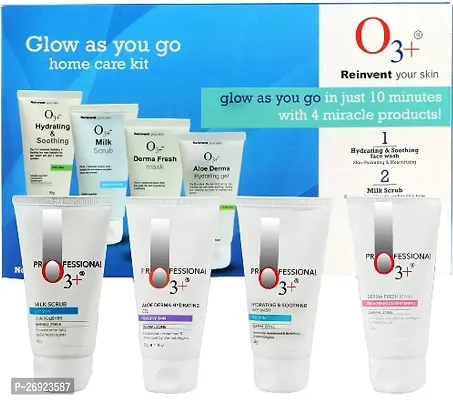 O 3+REINVENT YOUR SKIN DIAMOND TUBE GLOW  FACIAL KIT FOR GLOWING SKIN PACK OF 1!-thumb0