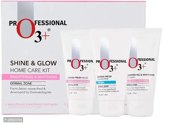 Professional O3+Reinvent Your Skin Whitening Glow Tube Facial Kit For Glowing Skin Pack Of 1-thumb0