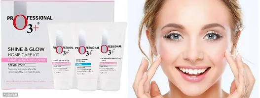 PROFESSIONAL O 3+REINVENT YOUR SKIN WHAITNING GLOW TUBE FACIAL KIT FOR GLOWING SKIN PACK OF 1~-thumb0