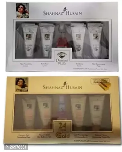 S-HAHNAAZ-HUSAIN GOLD  DIAMOND TUBE FACIAL KIT COMBO P OF 1-thumb0