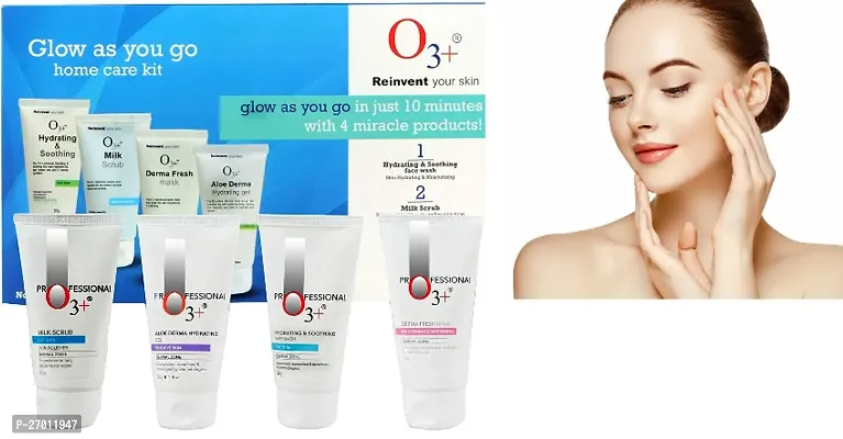 O 3+REINVENT YOUR SKIN DIAMOND TUBE FACIAL KIT  PACK OF 1-thumb0