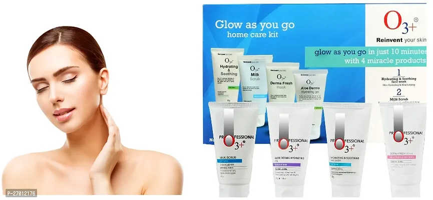 O 3+REINVENT YOUR SKIN DIAMOND TUBE FACIAL KIT  PACK OF 1