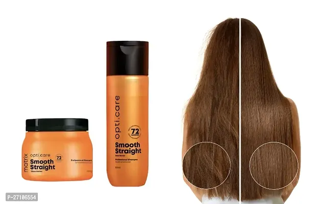 matrix shampoo+mask smooth  straight hair-thumb0