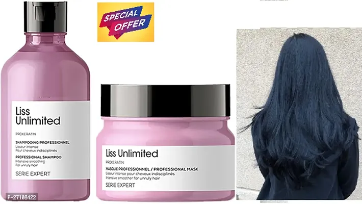 new Liss unlimited hair mask + shampoo pack of 1-thumb0