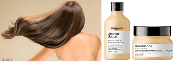 new absolut repair hair mask  + shampoo pack of 1