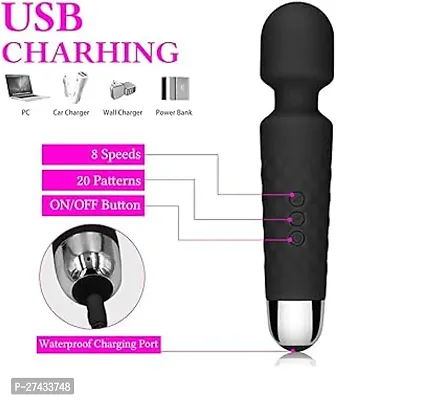 Personal Body Vibrator Massager Machine for Unisex 20 Modes and 8 Speed of Vibration Modes Water Resistant Massager tool Massager