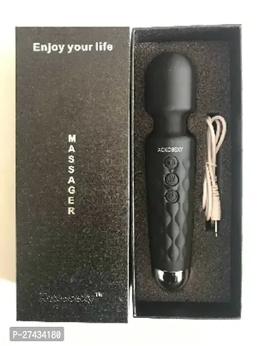 Body Massager for Women and Men / Handheld Waterproof Vibrate Wand Massage Machine with 20 Vibration Modes - 8 Speeds, Battery Powered, Full Body