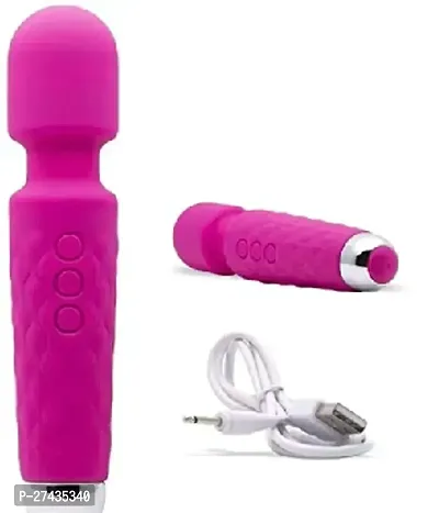 vibrator Magic wand Female sex toy Massager for Women with 20 Modes and 8 Speed of Vibration-thumb0
