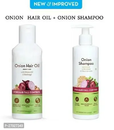 Onion For Hair Fall Control Shampoo+Oil-thumb0