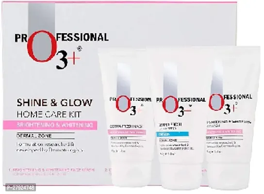 O 3+Reinvent Your Skin Whitening Glow Tube Facial Kit For Glowing Skin