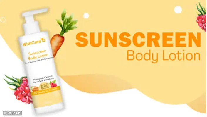 Natural Sun Protection Sunscreen Body Lotion 200 Ml