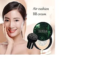 Sunisa Beauty Air Cushion Mushroom BB  CC Cream Foundation Waterproof Foundation - (Pack of 1)-thumb1