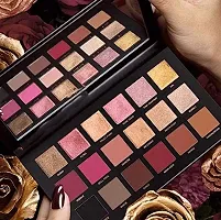 Rose Gold Edition Eyeshadow Palette - 18 Shades 5 g (Multicolor), Metallic Finish-thumb3