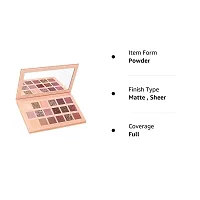 Nude Edition Eyeshadow Palette18 Multicolor Shimmery Matte Eyeshadows - (Pack of 1)-thumb4