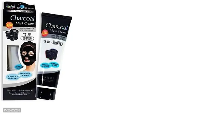 Charcoal Peel Off Mask for Men  Women | Removes Blackheads and Whiteheads | Active Cooling Effect | Deep Skin Purifying Cleansing Pack of 1
