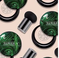 Sunisa Beauty Air Cushion Mushroom BB  CC Cream Foundation Waterproof Foundation - (Pack of 1)-thumb3