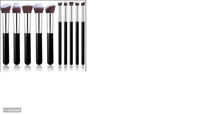Makeup Brush Set of 10, Foundation Brush Powder Brush Eyeshadow Brushes (Blackk Color)