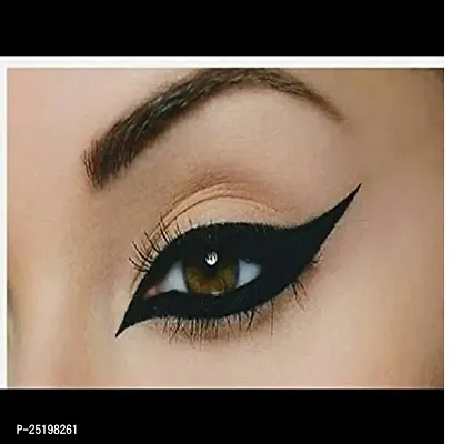 2 in 1 Music Flower Gel Eyeliner Kajal Black  Brown Waterproof  Smudge Proof, 24 Hour Long Lasting (Set of 2)-thumb4