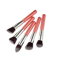 Makeup Brush Set of 10, Foundation Brush Powder Brush Eyeshadow Brushes (Pink)-thumb2