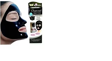 Charcoal Peel Off Mask for Men  Women | Removes Blackheads and Whiteheads | Active Cooling Effect | Deep Skin Purifying Cleansing Pack of 4-thumb1